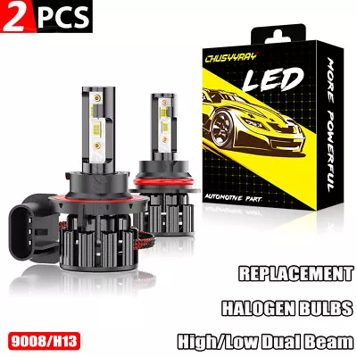 For Ford Freestar 2004-2007 6500K 2PC H13 9008 LED Headlight Bulbs High/Low Beam • $19.99