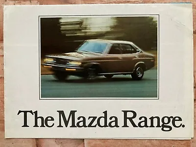 Mazda Range Car Brochure - October 1977 • $9.94