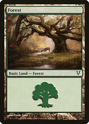 Forest (244) [Avacyn Restored] Magic MTG • $1.55