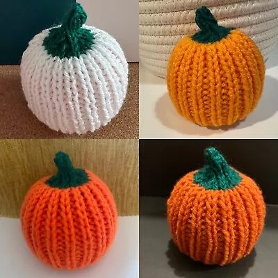 £2.75 • Buy Handmade Knitted Pumpkin Chocolate Orange Cover - Orange Not Included