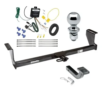 Trailer Tow Hitch For 01-07 Volvo V70 XC70 PKG W/ Wiring Draw Bar Kit + 2  Ball • $346.60