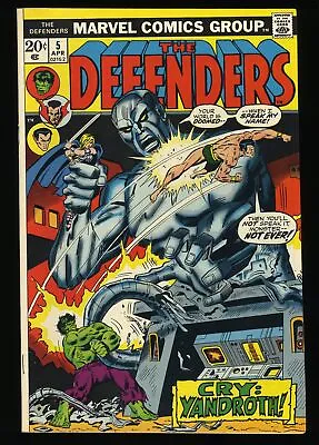 Defenders #5 NM 9.4 Origin Of Valkyrie! 1973 Marvel 1973 • $61