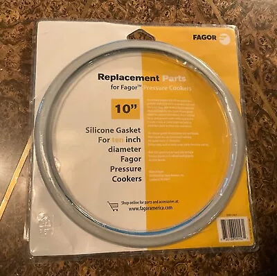 Fagor 10” Pressure Cooker Replacement Part Silicone Gasket New In Package • $15