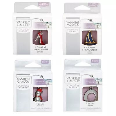 Yankee Candle Charming Scent Car Air Fresheners Charms To Locket ** Select ** • £2.99