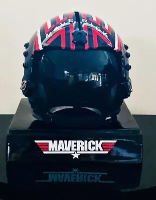 MINI HELMET Fighter Pilot Maverick TOP Gun Movie Prop Naval Aviator USN HGU-33 • $235.89