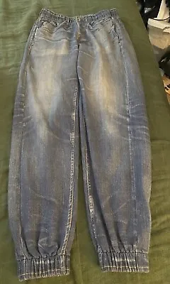 Rag & Bone Miramar Jogger Faux Jean Sweatpants Sz XS EUC • $85