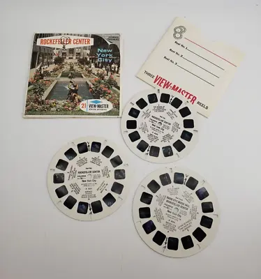 View Master Sawyers A 652 Rockerfeller Center Vintage Slides • $17