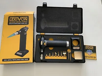 LEXIVON Butane Micro Torch Multi-Function Tool Kit LX-771 • $39