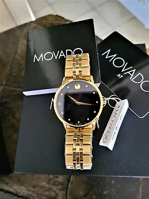 Movado Men's Museum Classic Gold Swiss Watch • $320.83