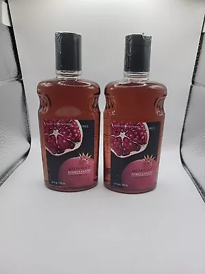 Bath & Body Works 2 Pleasures Midnight Pomegranate Shower Gels Sealed Vintage  • $28