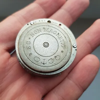 Vintage Pocket Watch Octo EC Non Magnetic Mechanism  • $36