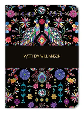 Matthew Williamson Pampas Peacock A5 Luxury Notebook • £9.99