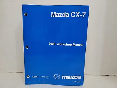2008 Mazda CX-7 Factory Workshop Mechanic Shop Service Repair Manual OEM • $39.97