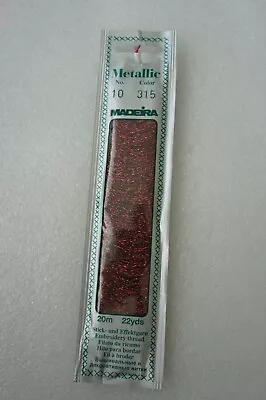 Madeira Perle Metallic Embroidery Threads Lots Of Colours • £2.20