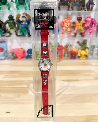 Disney Time Works Mickey Mouse Wristwatch Untested • $16