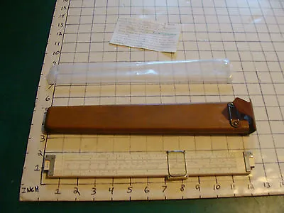 Vintage Slide Rule: K & E 4071-3 In Case Cracked Cursor As Shown Polyphase Duplx • $20.19