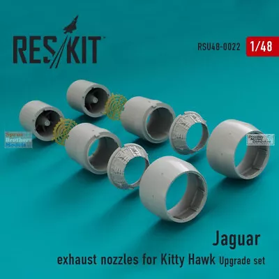 RESRSU480023U 1:48 ResKit Jaguar Exhaust Nozzles (KTH Kit) • $29.74