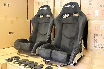 2x Bride Seat Stradia CARBON Alcantara ADR Apprv. Car Racing Sport Seats • $1690