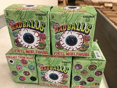 Kidrobot Madballs Vinyl Mini Figurines LOT Of 5 Blind Boxes  SEALED LARGE • $74.99