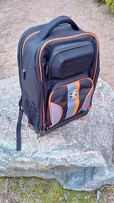 Klein Tools Molded Bottom Laptop Tool Bag Backpack With Charging Port VN 58658 • $50