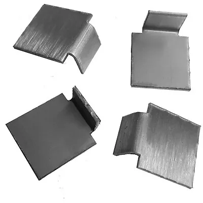 £3.99 • Buy Shelf Clips Replaces Bisley 8589 For 2 Door Cupboard & Tambour Set Of 4 V4A