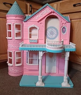 READ Vintage Barbie 1995 Folding Victorian Dream House -Elevator Does Not Work • $73.09