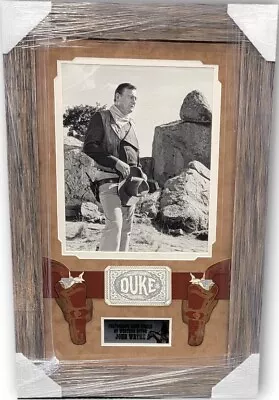 John Wayne Hand Signed 11x14 Photo Custom Framed The Duke JSA XX29451 • $3499.99