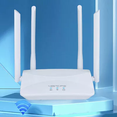 £30.47 • Buy 4G WiFi Router 150Mbps 4G Router Modem RJ45 USB External Antenna Wide Coverage