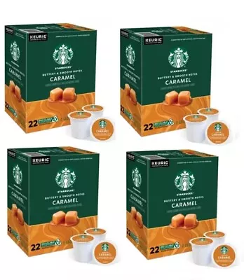 Keurig Starbucks Caramel Coffee K-cups 88 Count  • $89.99