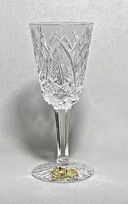 WATERFORD ~ Early Cut Crystal 2 Oz. SHERRY WINE GLASS (Shannon Jubilee)~ Ireland • $48