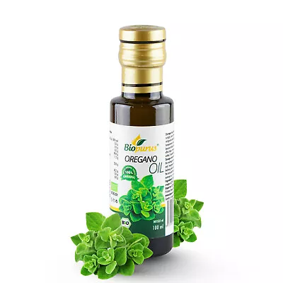 Biopurus Certified Organic Oregano Infused Oil 100ml • £15.10