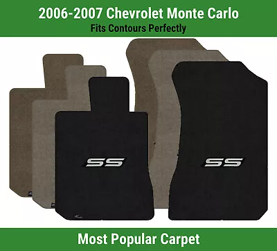 Lloyd Ultimat Front Mats For '06-07 Monte Carlo W/SS Letters Silver On Black • $160.99