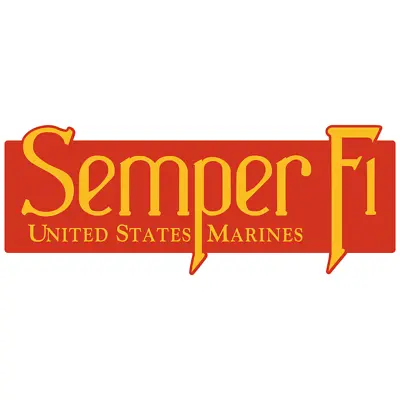 Marine Corps USMC Semper Fi Vinyl Sticker Car Truck Window Decal USA Bumper • $4.24