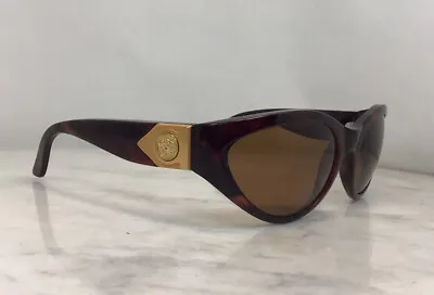 Vintage GIANNI VERSACE Gold Medusa Head Sunglasses MOD 460 COL 900 TO 90’s • $150