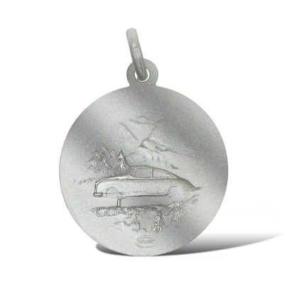 £24.99 • Buy Sterling Silver St Christopher Pendants 12mm Ingot Travel Or Free Engraving Box