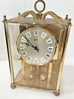 CLOCK KOMA Square 400 Day Anniversary Torsion Clock Germany -unrestored AF • $292.50