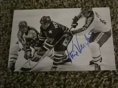 1980 TEAM USA Hockey PHIL VERCHOTA Signed 4x6 Photo AUTOGRAPH 1A • $16.24