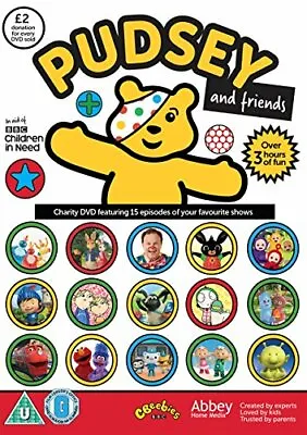 BBC Children In Need - Pudsey & Friends (2016) DVD Fast Free UK Postage • £2.99