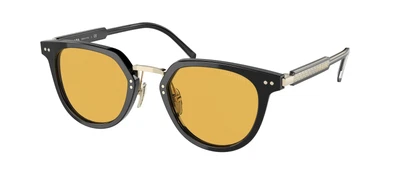 $396 • Buy Prada PR 17YS Black/Yellow Orange 49/22/140 Men Sunglasses