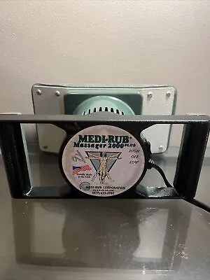 Medi-Rub Massager 2000 Plus 2-Speeds USA Made Massage Machine 120V • $45.99