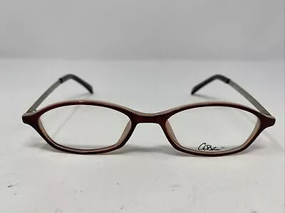 CW Bliss LOTSA BLACK 49-17-140 Burgundy/Cream Full Rim Eyeglasses Frame OX39 • $50.62