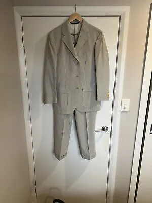 Polo Ralph Lauren Seersucker Striped Suit • $228.34