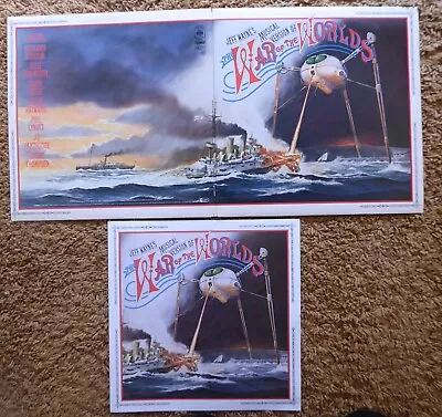 Jeff Wayne's War Of The Worlds 2lps G/f 1978 Booklet David Essex Phil Lynott Exc • £9.99