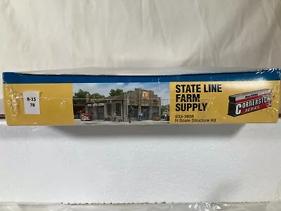 Walthers Cornerstone N Scale State Line Farm Supply #933-3808 NIB • $39.95