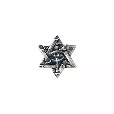Sterling Silver Eye Of Horus Star Of David Stud Post Earrings Men Women A4151 • $9.99