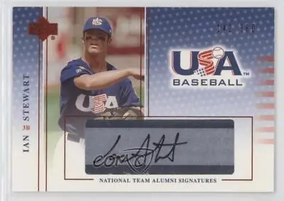 2005 USA Baseball National Team Alumni Signatures Black Ink Ian Stewart Auto • $3.99