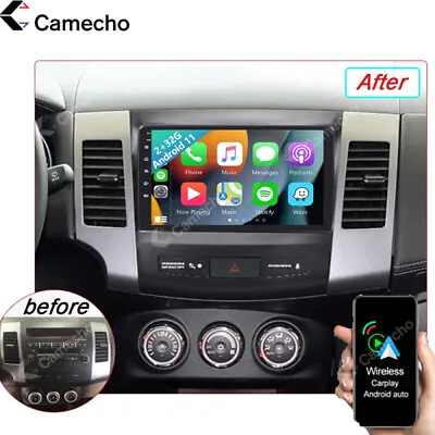 For Mitsubishi Outlander 06-12 Android 11.0 Car Stereo Radio GPS Player CarPlay • $129.99