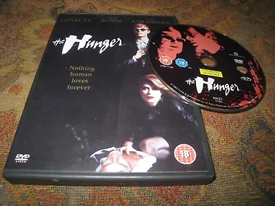 The Hunger Used Eighties David Bowie Susan Sarandon Vampire Thriller Uk Dvd. • £1
