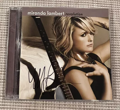 AUTOGRAPHED Revolution CD - Miranda Lambert SIGNED • $84.99