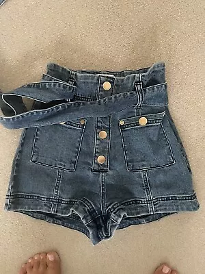 $35 • Buy New Alice Mccall Denim Shorts Size 4